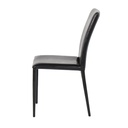 Aladin Dining Chair - PU Leather Black