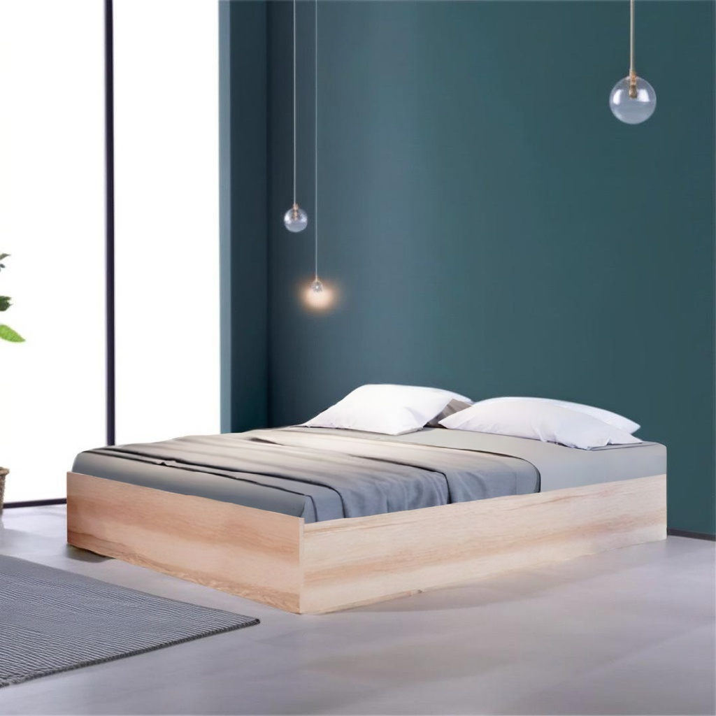 KC-Play Bedis Bed 6ft - Lindberg Oak