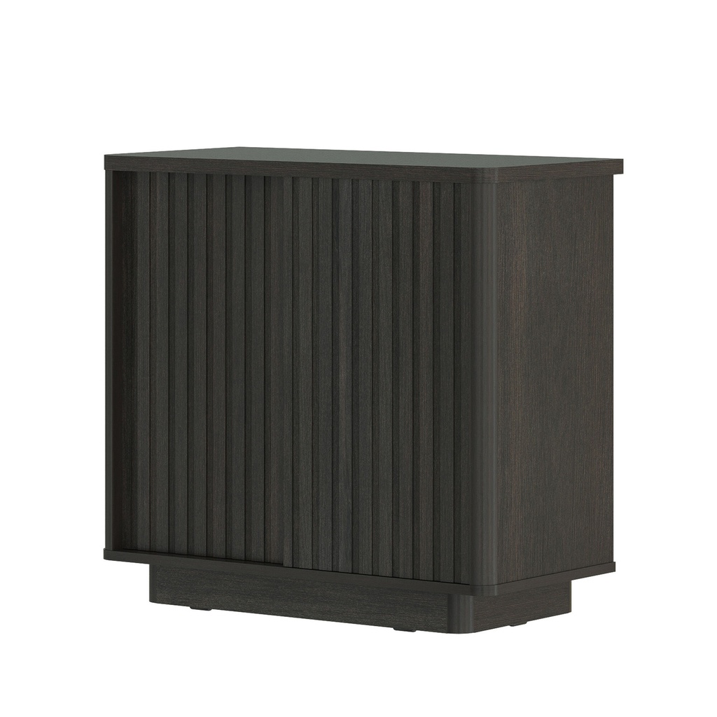 Noir Low Cabinet - C80-40-75cm - Dark Grey