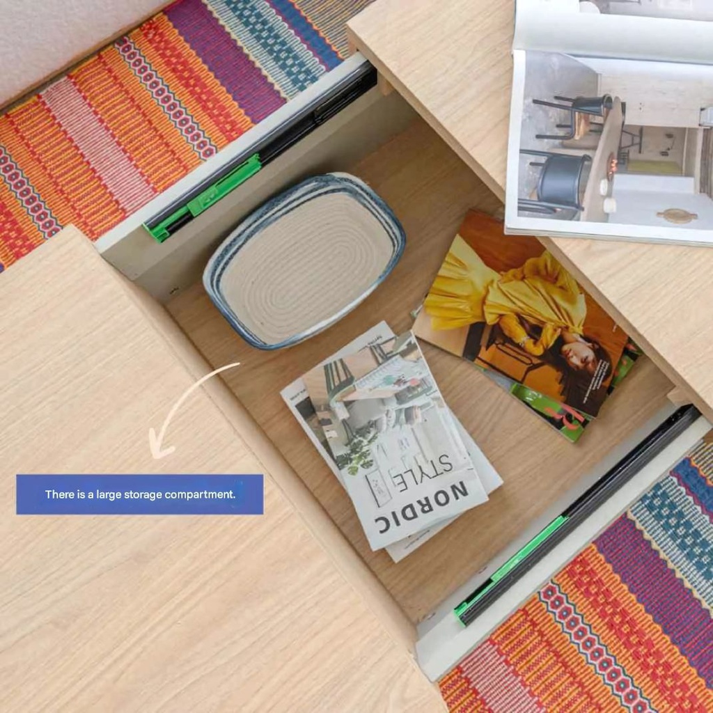 Elle Jolie Coffee Table - CF100 - Peace Walnut