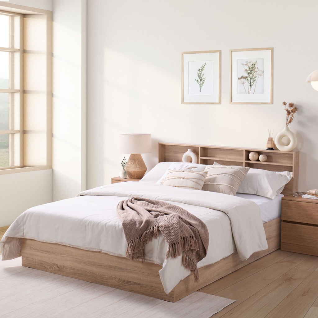 Haley Bed 5ft - SOLID OAK