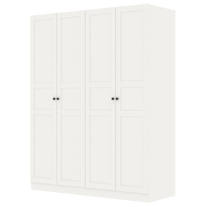 Moneta Wardrobe 160cm - White