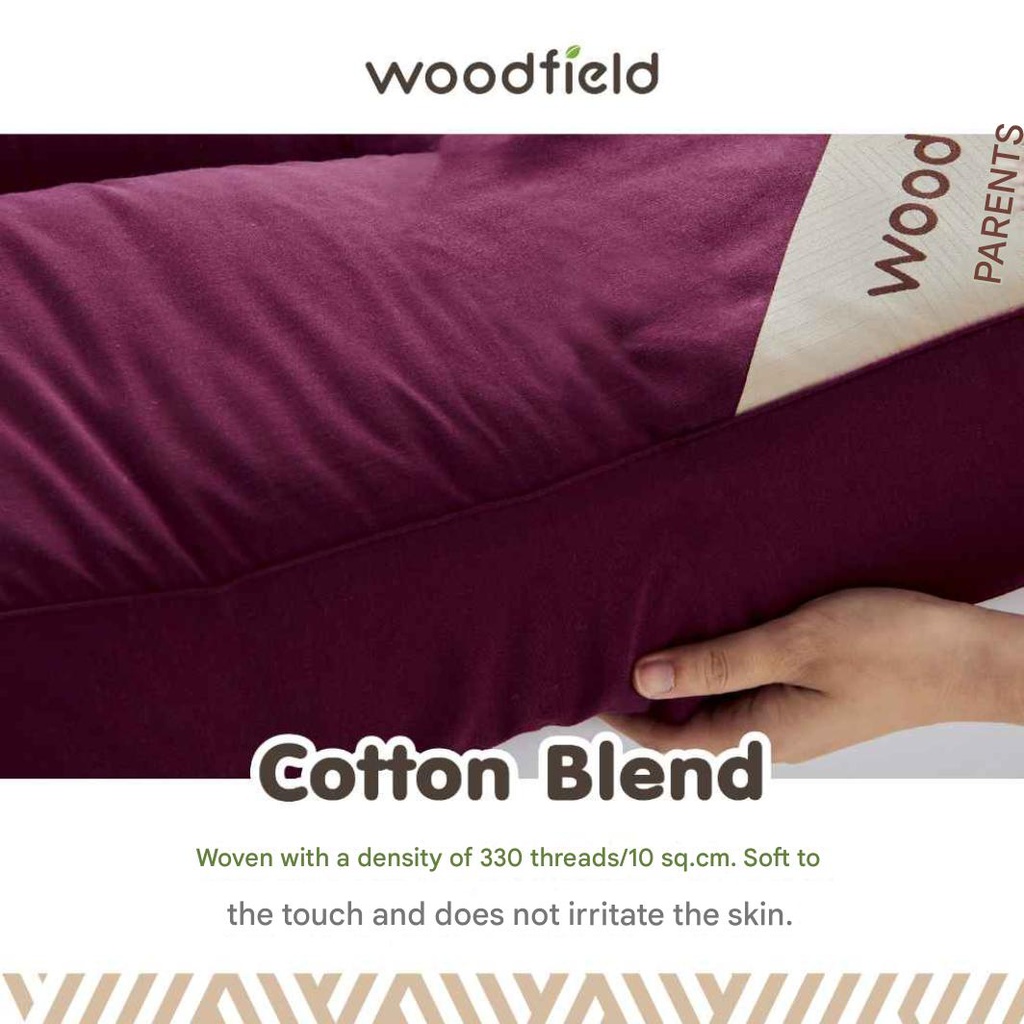 Woodfield - Warrant Topper 5ft x 6.5ft - Dark Brown - Thickness 3"