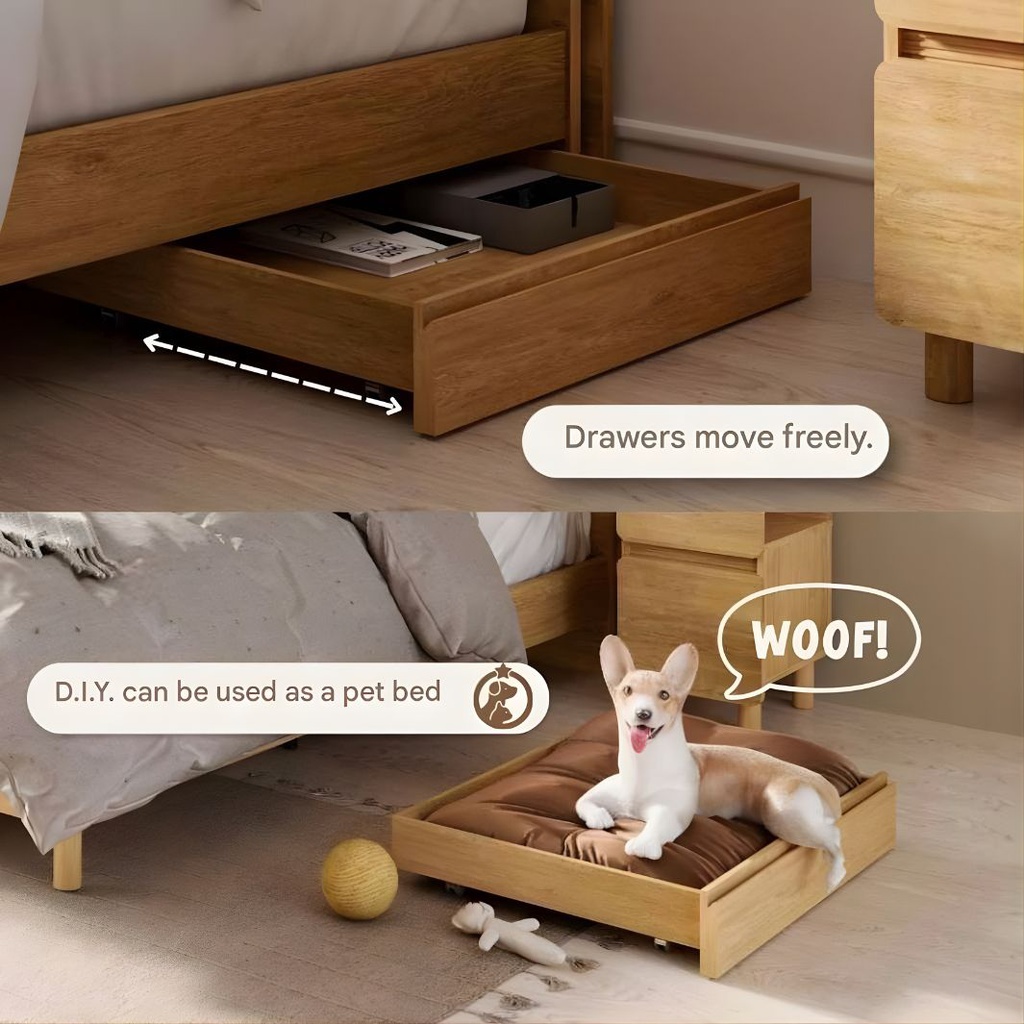 Skift Bed-5ft-Nyhavn Oak