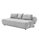 Chauncy Sofa Bed 3S-Gray/Black Leg