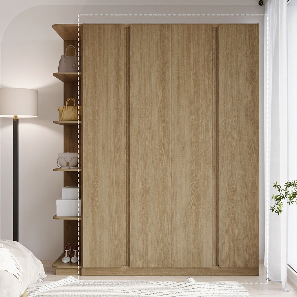 Skift Wardrobe WO160-Nyhavn Oak
