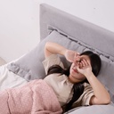 Snooze Bed 6ft-Light Grey Fabric