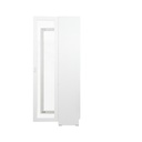 KC-Play /Jobio Tall Cabinet CT80-DE02/White/Clear Glass