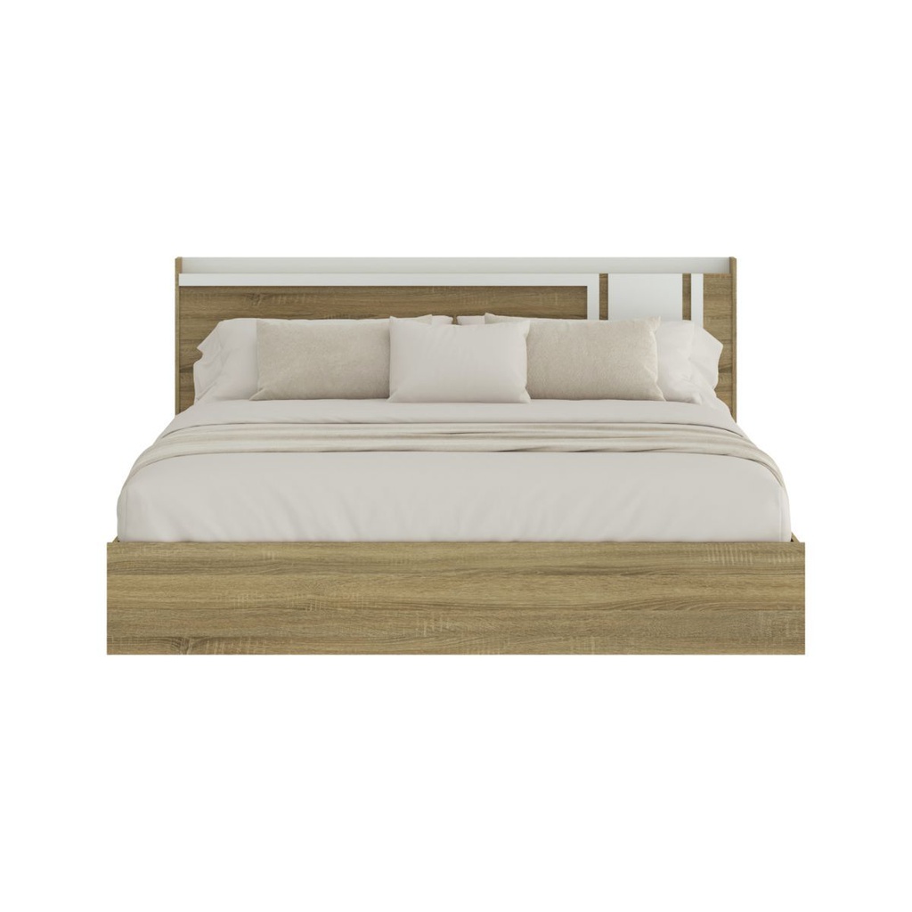 Go/Hoshino Bed 5ft- Solid Oak/White