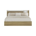 Go/Hoshino Bed 5ft- Solid Oak/White