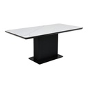 Canbelia Dining Table A180/Black/White Stone Ceramic