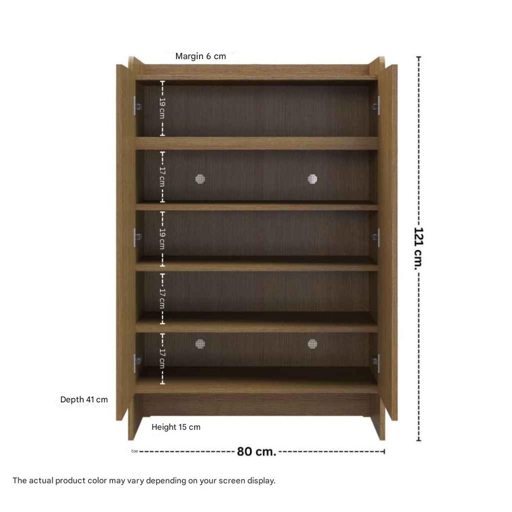 Tomo Shoe Cabinet SH80/DE02/Cashew Oak