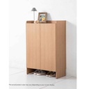 Tomo Shoe Cabinet SH80/DE02/Cashew Oak