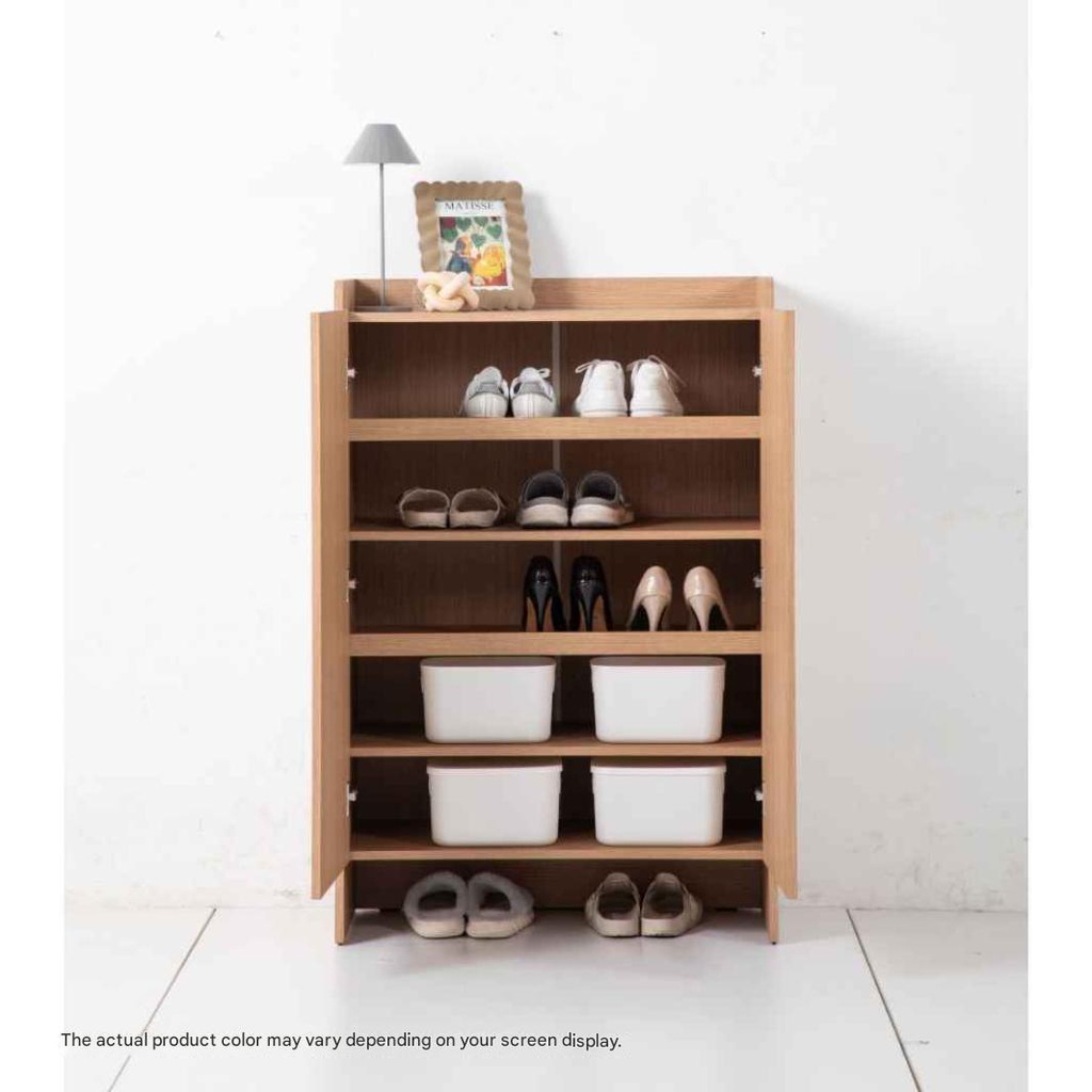 Tomo Shoe Cabinet SH80/DE02/Cashew Oak