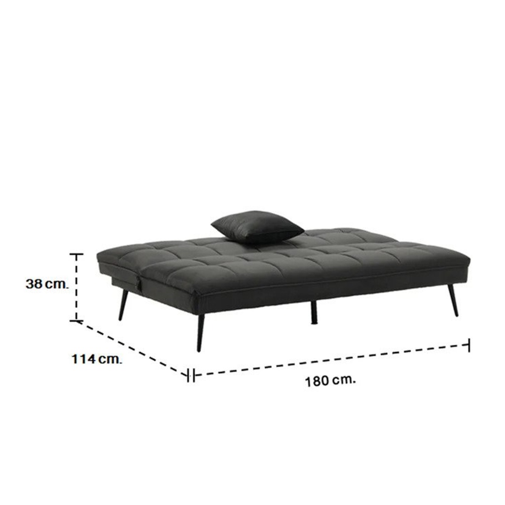 Cirino Sofa Bed - Dark Grey Velvet