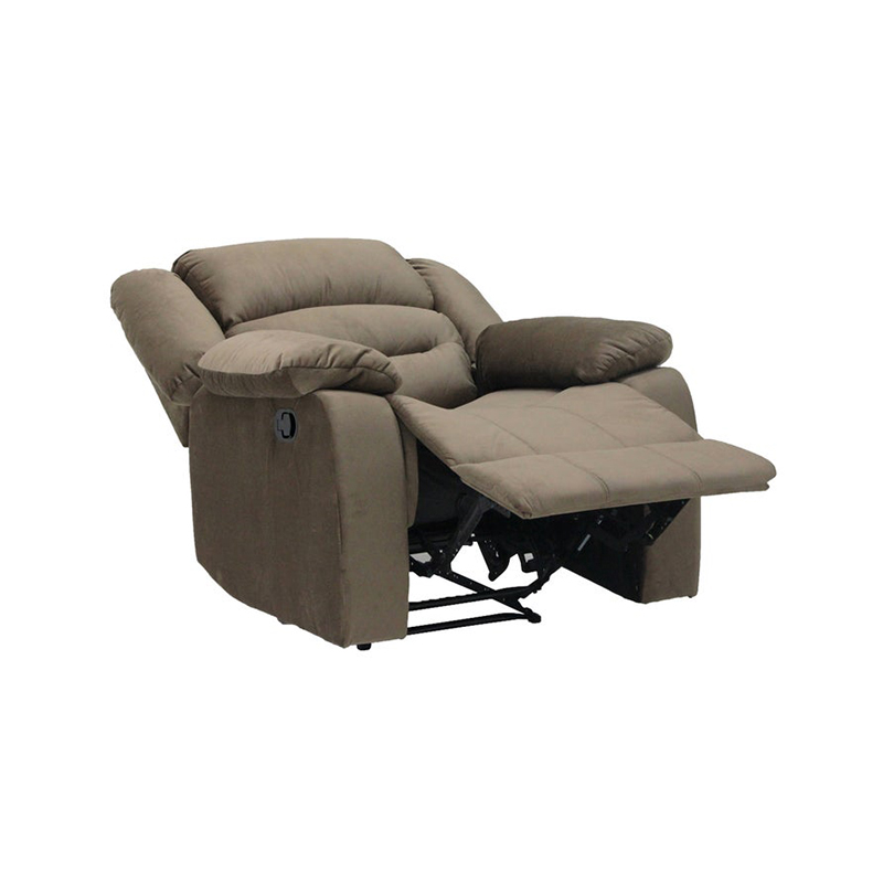 Zac Recliner 1 Seater - Light Brown