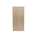 Heidi Tall Cabinet CT80-Solid Oak/White
