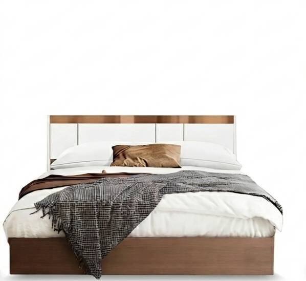 Adison #2/Bed 5ft- Mocha Oak/White