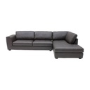 Lassie #3 Sofa - Right Corner/SL Dark Brown