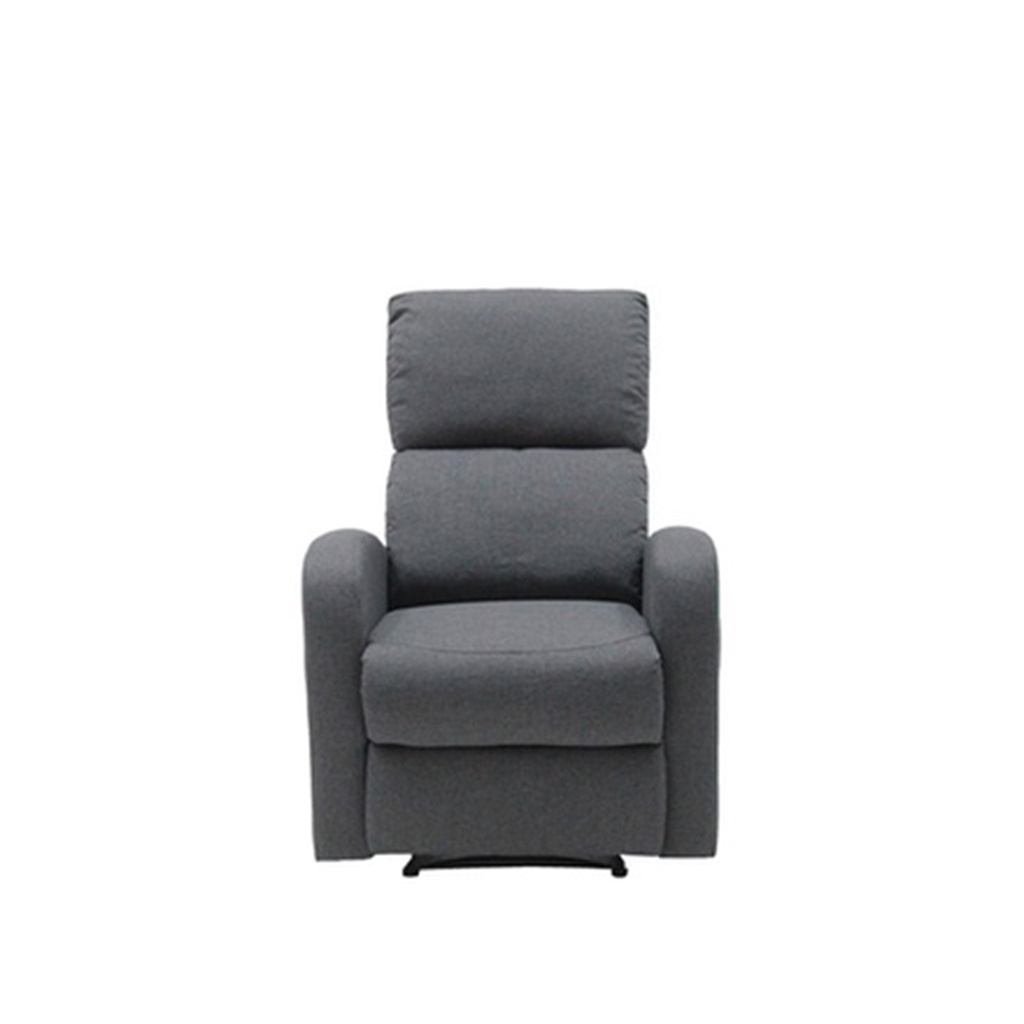 Zixar Recliner 1 Seater - Grey Fabric - 1RE