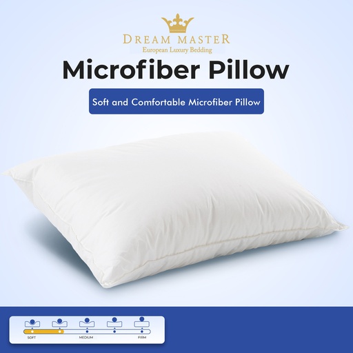 [DM-Feather 1000gsm-S-P] Dream Down & Feather - Soft Pillow - 1000gsm
