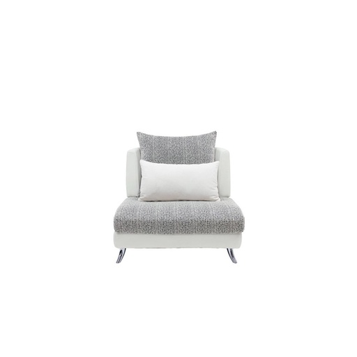 [19248274] Jelly Sofa Mini Corner-Black/White