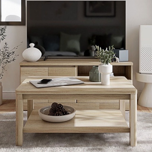 [19215559] Timbur Coffee Table CF90 - Lindberg Oak