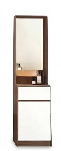[19211573] Adison Dressing Table 50/Mocha Oak/White