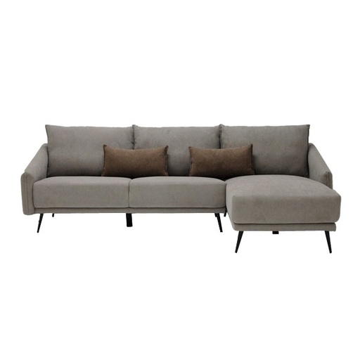 [19193575] Syrup Sofa - Right Corner - Black/Brown