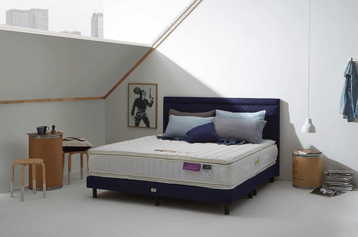 [OseasonDeluxeIIQS] Lotus - O-Season Deluxe II 5ft × 6.5ft - Foam Spring Mattress - Good Balance - 12"