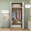 Molly Wardrobe - WFT-SC160 - Lindberg Oak/White
