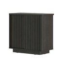 Noir Low Cabinet - C80-40-75cm - Dark Grey