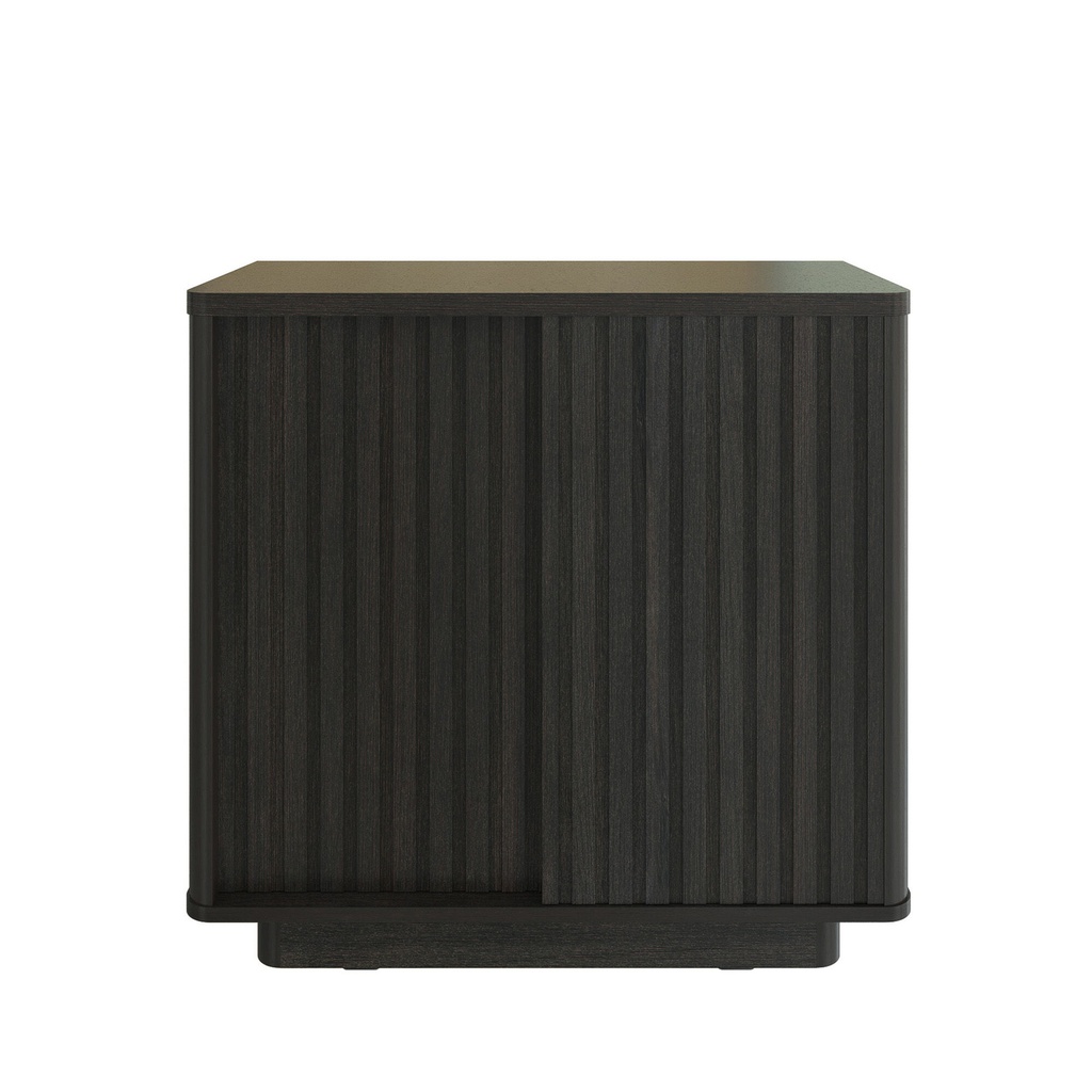Noir Low Cabinet - C80-40-75cm - Dark Grey