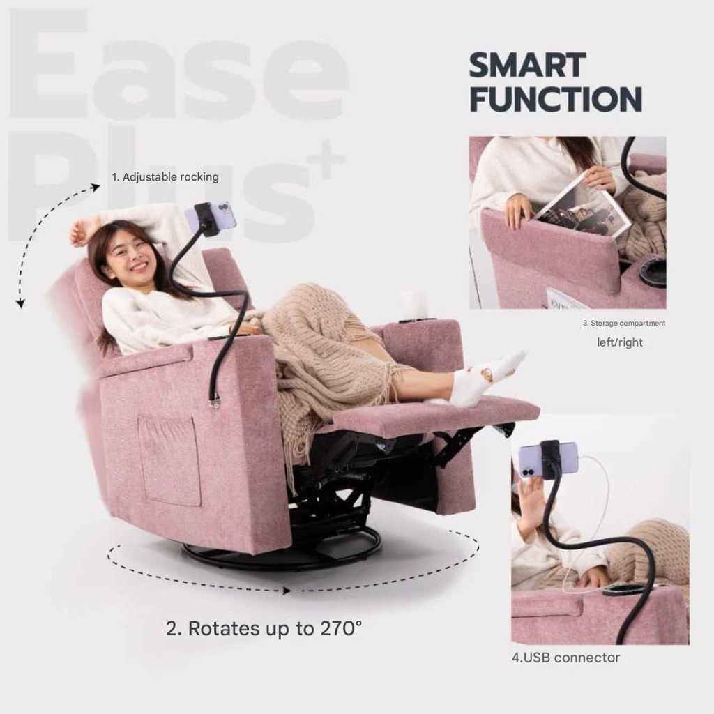 Ease Recliner - Plus - Dark Blue/1Kere