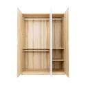 KC-Play Embrace Wardrobe - W0140 - Lindberg Oak/White
