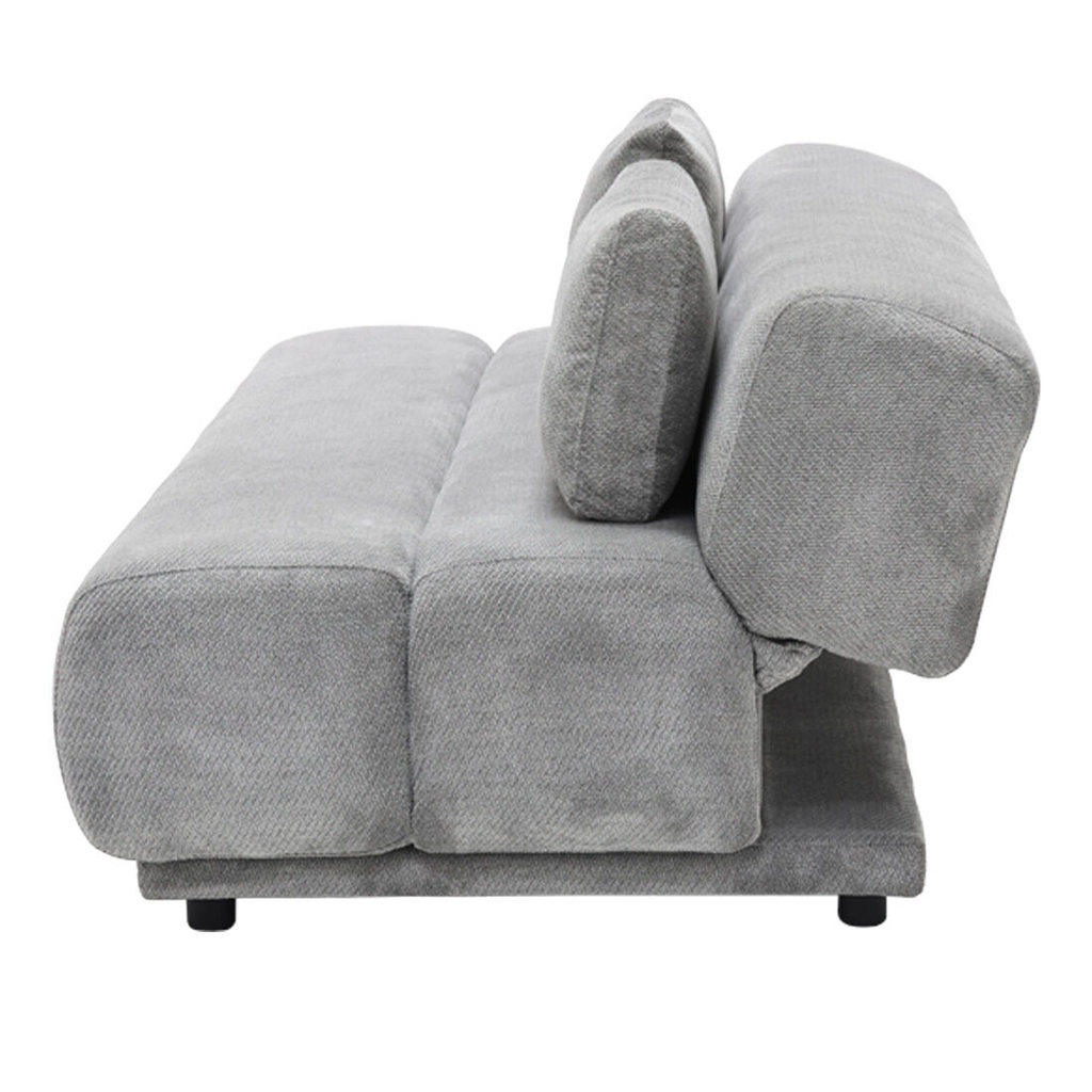 Chauncy Sofa Bed 3S-Gray/Black Leg