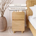 Skift Night Table 35cm wide-Nyhavn Oak