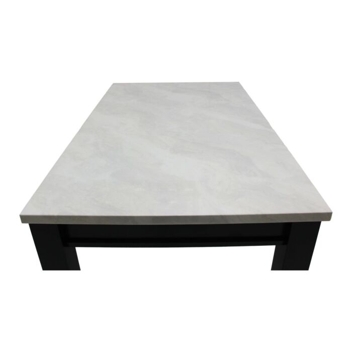 Molina Coffee Table-C120-White Stone/Wenge