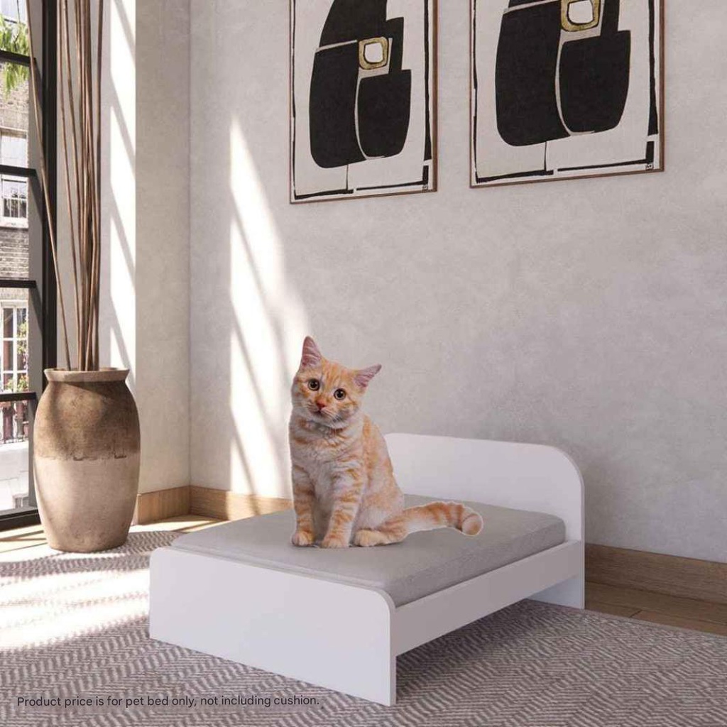 Ginny Pet Bed-White
